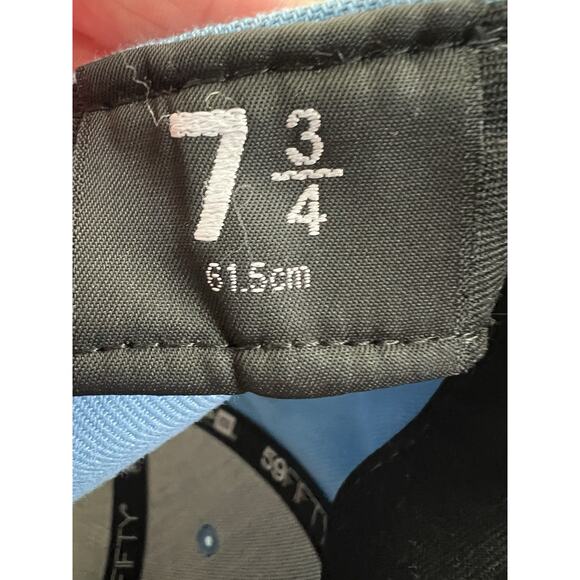 TEXAS RANGERS New Era Official On Field MLB Baseball Cap Hat Sz 7 3/4 - Picture 9 of 9